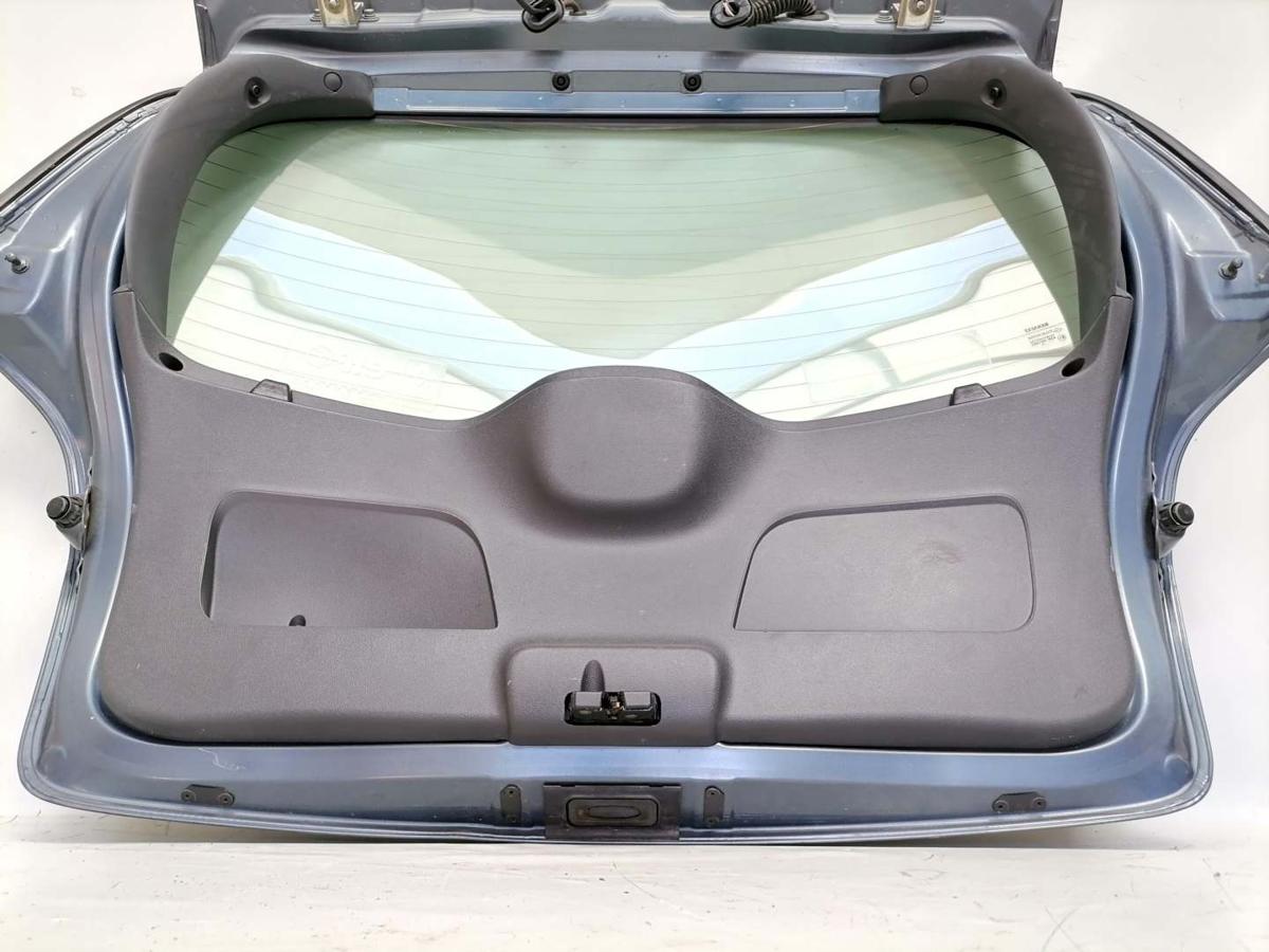 Renault Clio 3 original Heckklappe mit Heckscheibe TEJ47 Bleu gris Blau Bj.2006